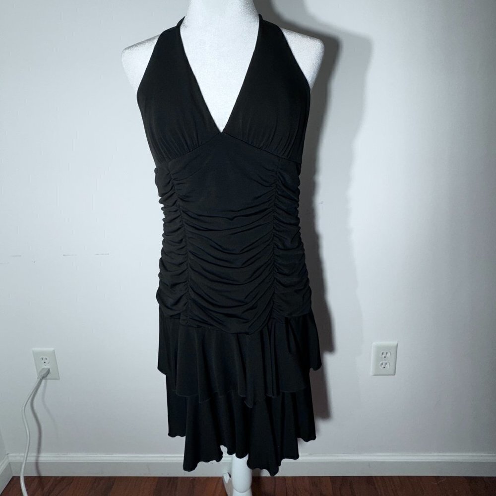 My Michelle Halter Black Party Dress - XL